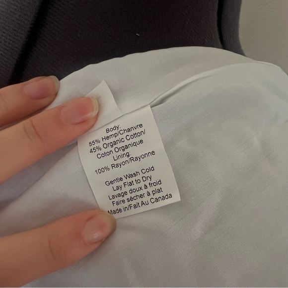 drop waist ruffle hem shift dress - local ethical sustainably made size medium - Picture 6 of 8